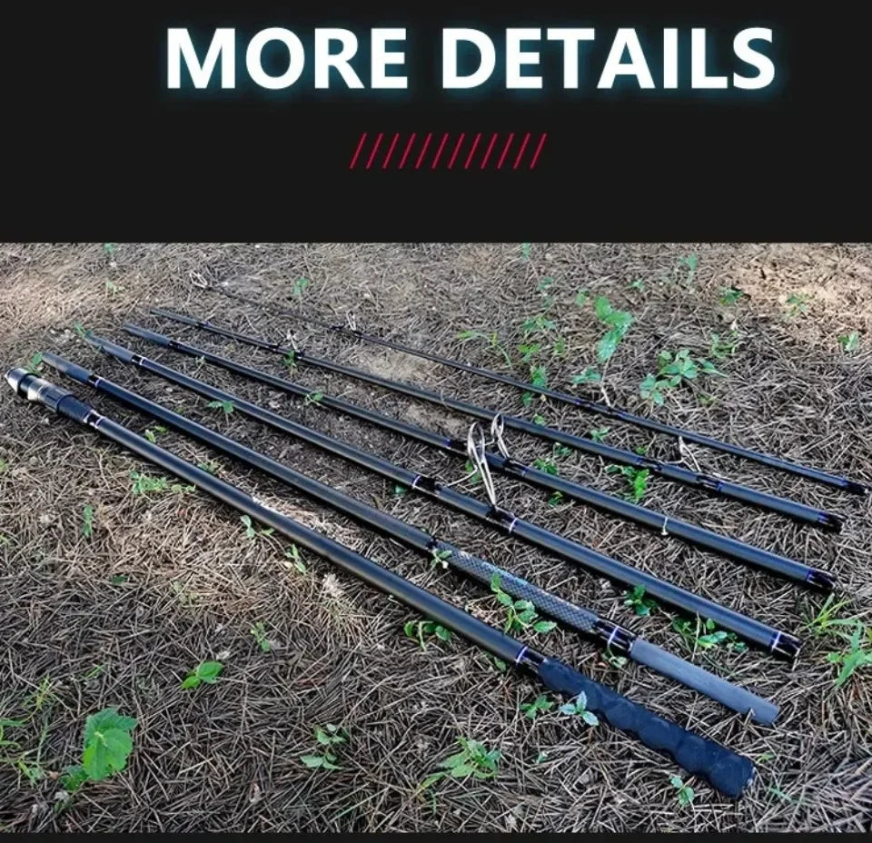 3.6M 3.9M 4.2M 4-6 Sections 10kg CARP 40-160g Long Lure Rod Surf Spinning Fishing Rod