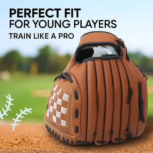 Outdoor camping sport Baseball Gloves Softball Practice Equipment Size 9.5 Left Hand