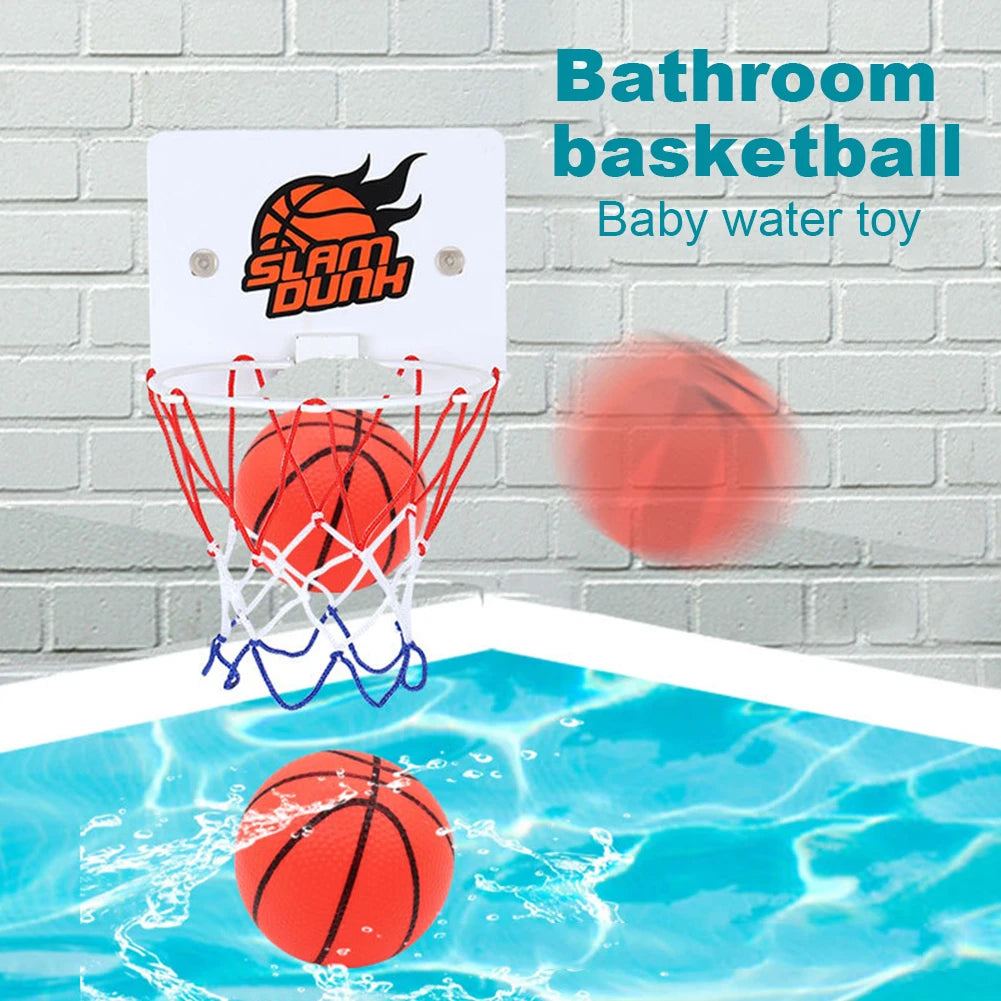 Suction Cup Basketball Hoop with 2 Balls Indoor Basketball Hoop