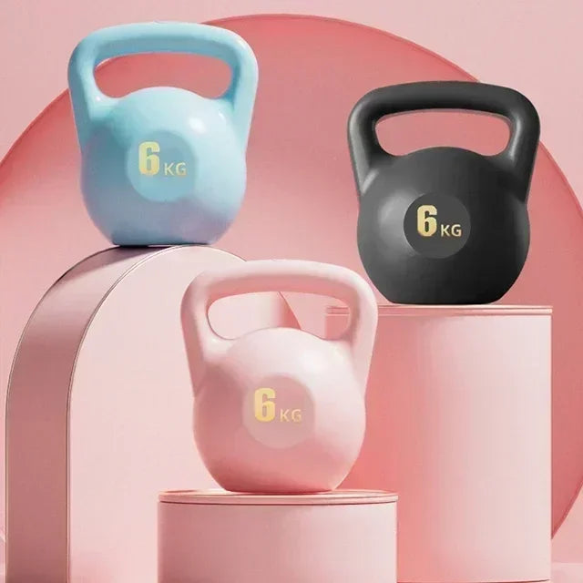 Adjustable Dumbbell Home Fitness Gym Exercise Equipment 2/4/6/8kg Water Kettlebell Squat Trainer Tool