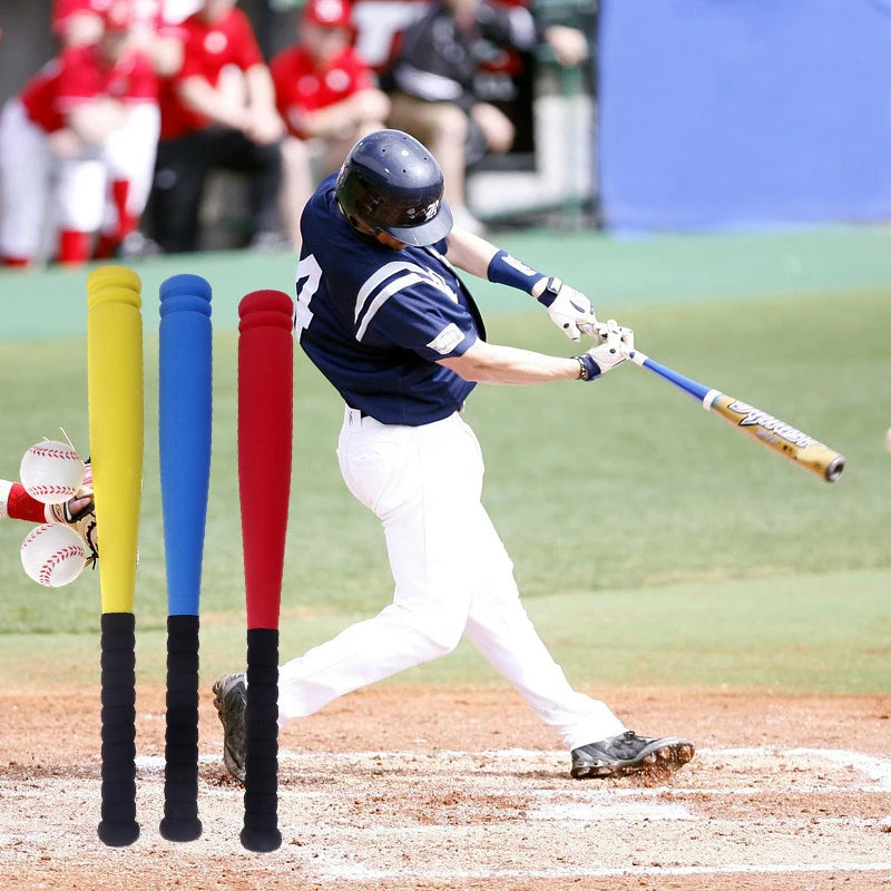 1Pc 54CM Children Baseball Bat +2Pcs Balls Set Sponge Baseball Toy F