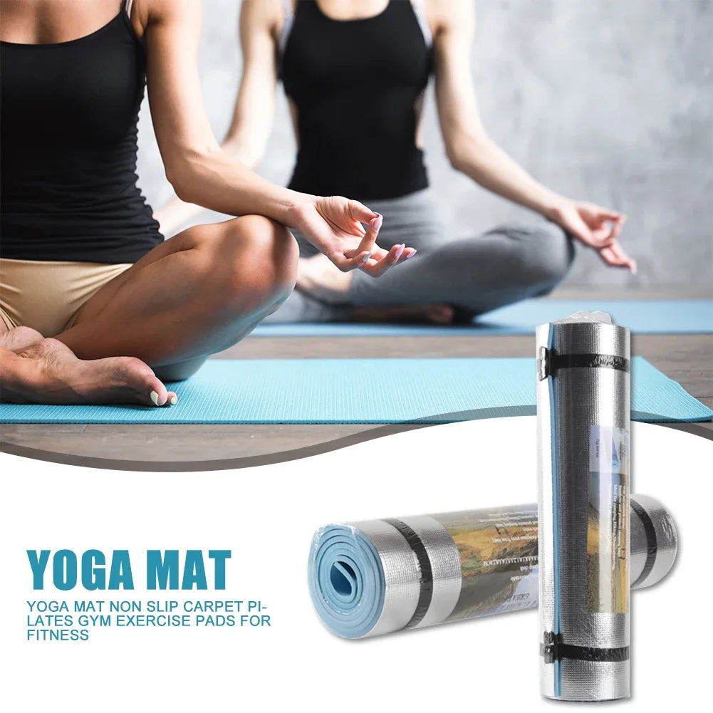 1800x50x10/8/6mm Thickened EVA Yoga Mat Moisture-proof Outdoor Camping Picnic Mat Waterproof Anti-skid