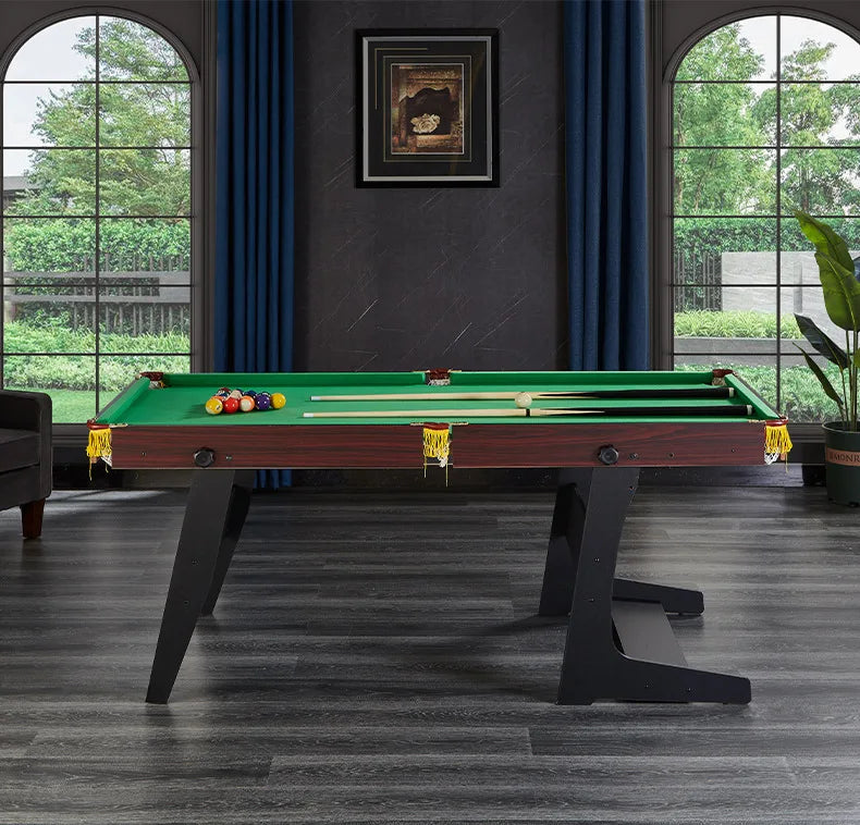 Children's Folding Wooden Pool Table Home Use Large Small