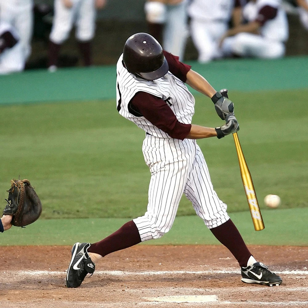 25in Aluminum Alloy Baseball Bat, Lightweight, Professional,