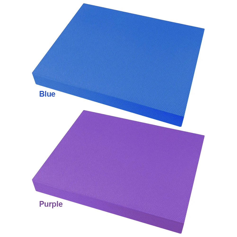 Yoga Balance Pad Anti Slip Exercise Balance Pad Fitness Balancing Pad Foam Cushion Mat for Stability Training