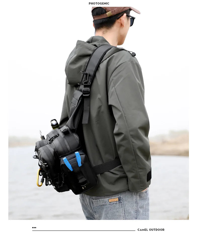 Fishing Tackle Backpack Lure Box Storage