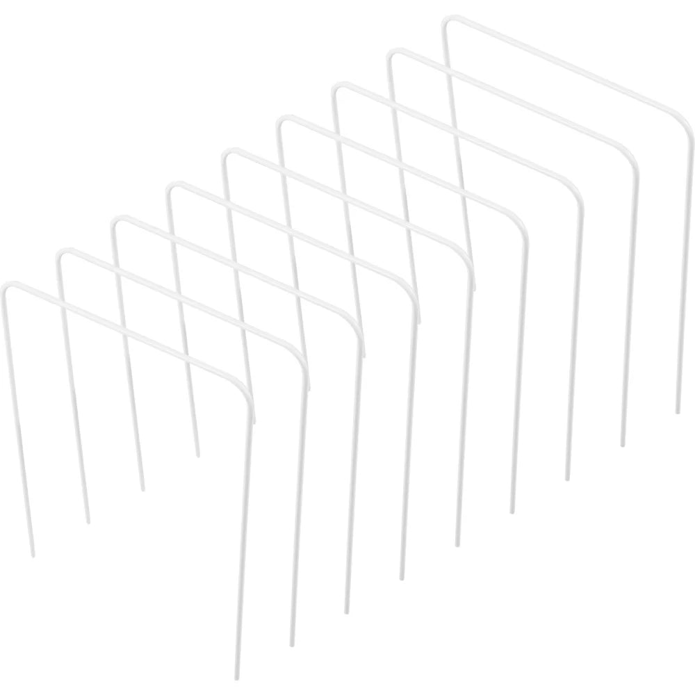 9Pcs Croquet Wickets 8X5.5 Inch Square Arrow Wickets  Croquet Game