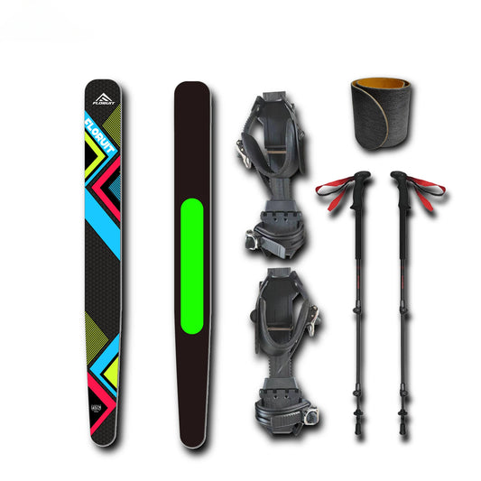 FLORUIT Customized Ski Alpine Ski Manufacturer China High Quality OEM Wide Backcounty Skis