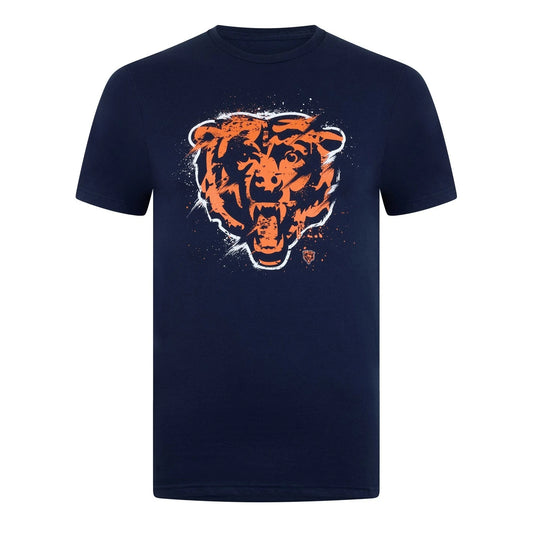 NFL _ Splatter Tee Unisex Adults  Peripheral Pattern Printing Summer Luxury  Men's and Women's T-shirt Short Sleeve
