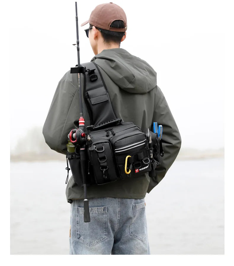 Fishing Tackle Backpack Lure Box Storage