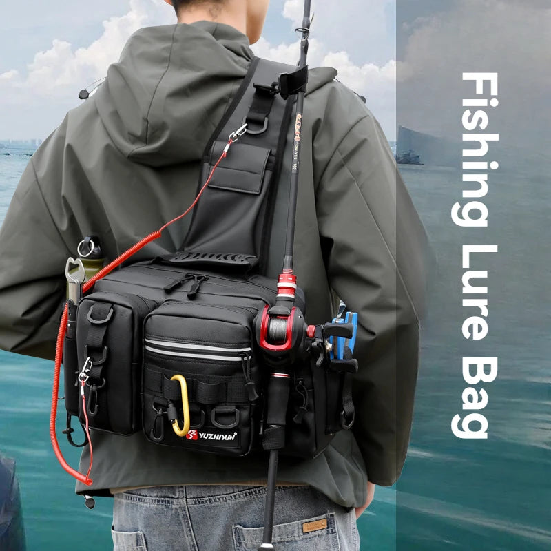 Fishing Tackle Backpack Lure Box Storage