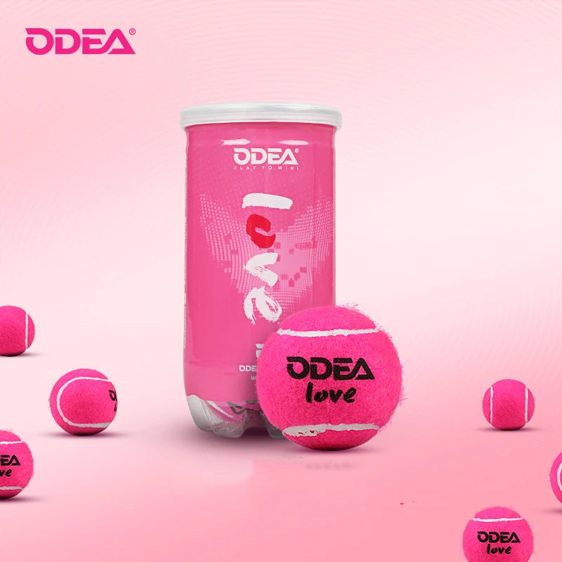 ODEA Professional Tennis Pink Training Ball 2 ball/barrel Match Balls