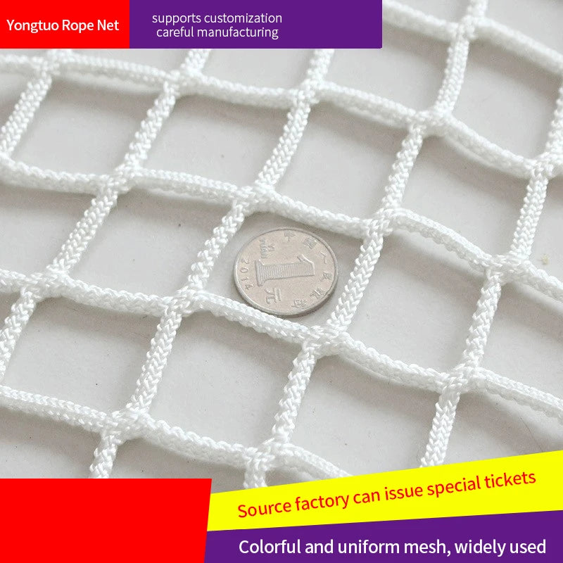 Knotless White Box Outdoor Sports Ice Hockey Goal Hockey Net Ice Net