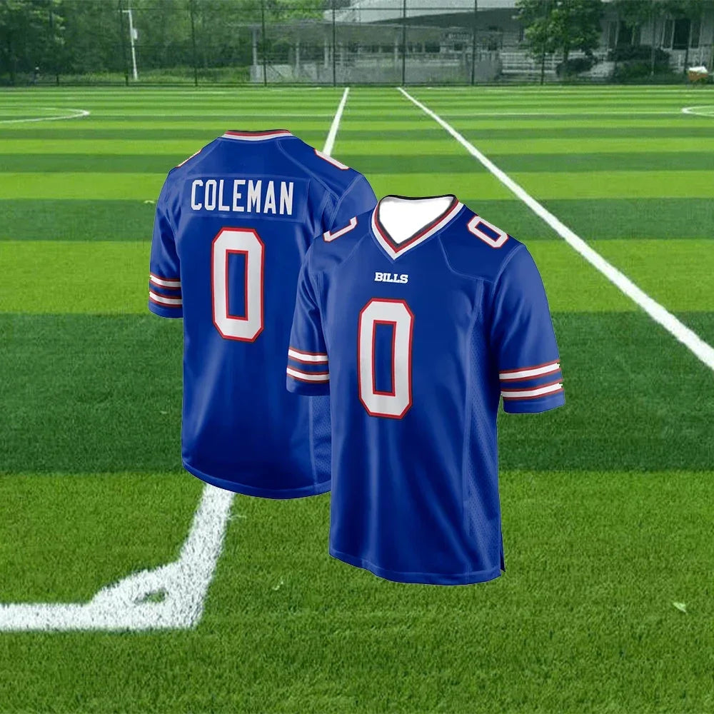 Buffalo American Football Jersey Sportswear Training Team Jerseys Bill Allen No.10 3D