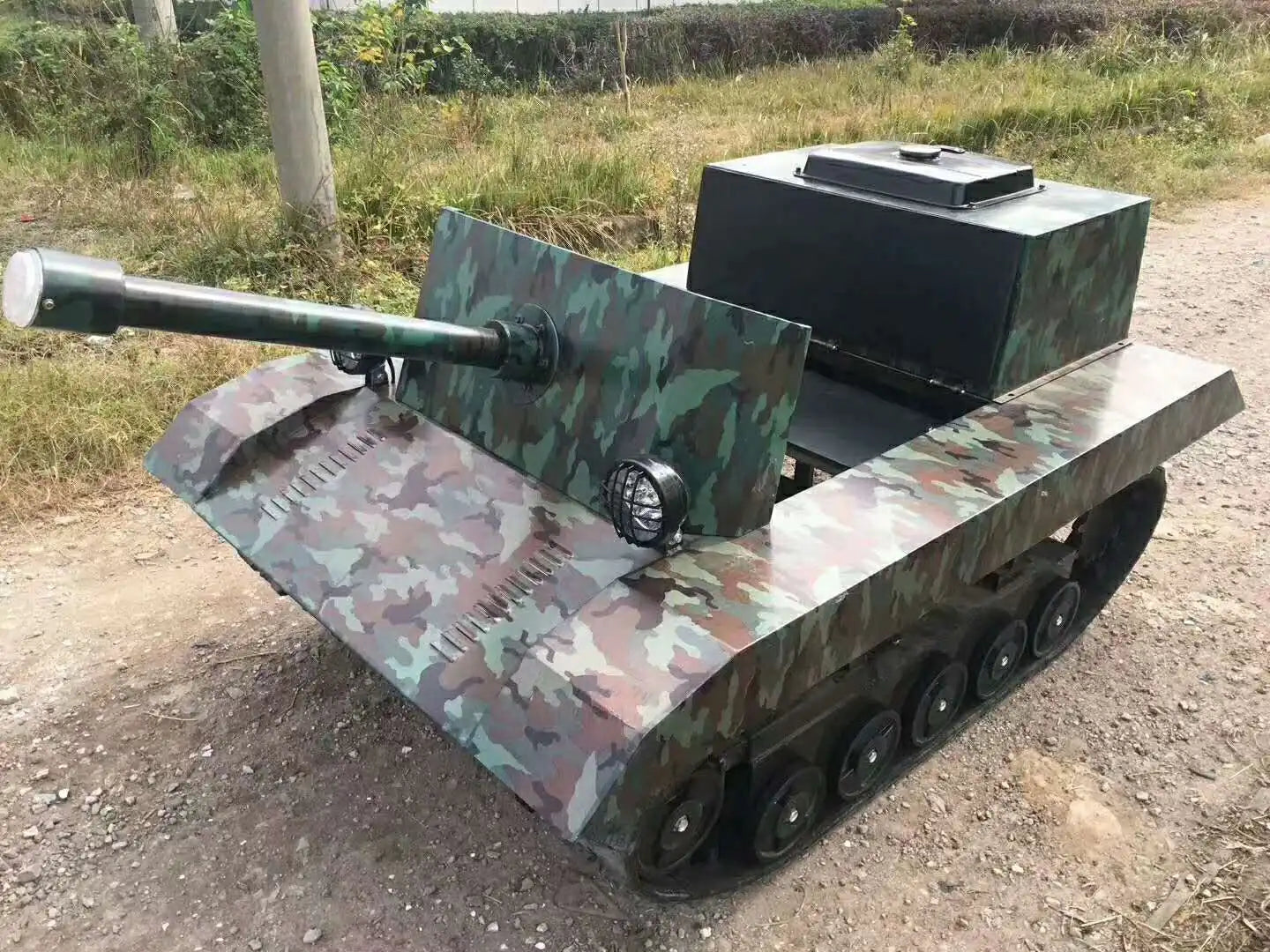 Remote Control Timing Function Snow Mobile  Tracked Tank Snowmobile For Entertainment Tank For Children Adults