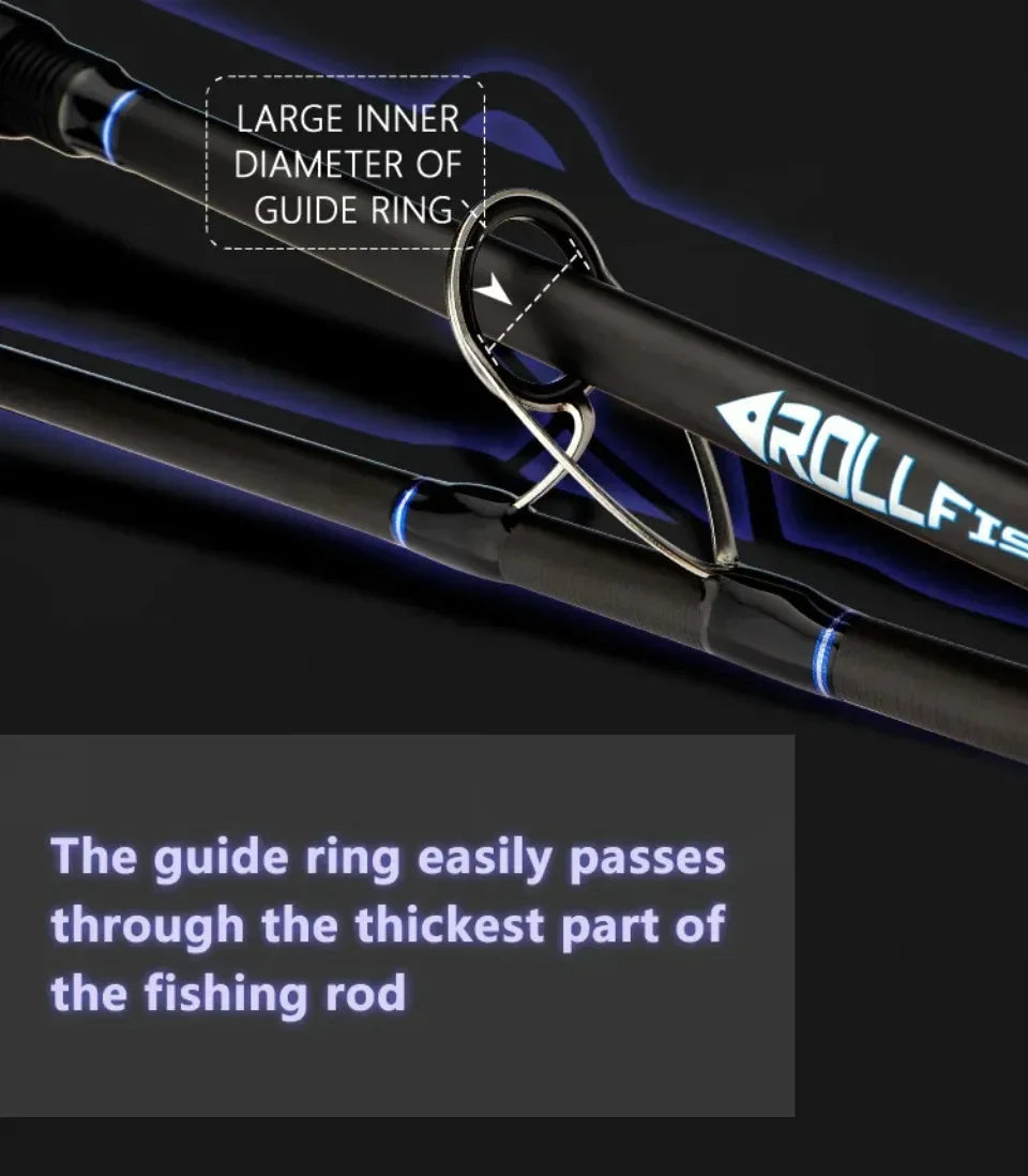 3.6M 3.9M 4.2M 4-6 Sections 10kg CARP 40-160g Long Lure Rod Surf Spinning Fishing Rod