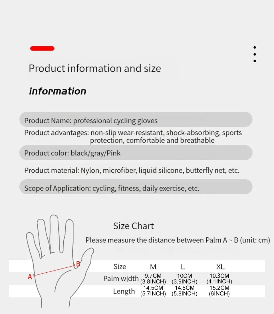 1 Pair Gym Body Building Training Fitness Gloves Sports Weight Lifting Exercise Slip-Resistant Gloves for Yoga Gloves
