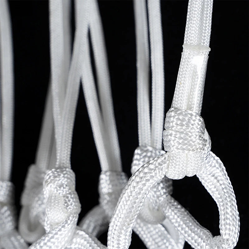 1Pair Basketball Rim Mesh Net Standard Sports Basketball Net Loops Outdoor Sports