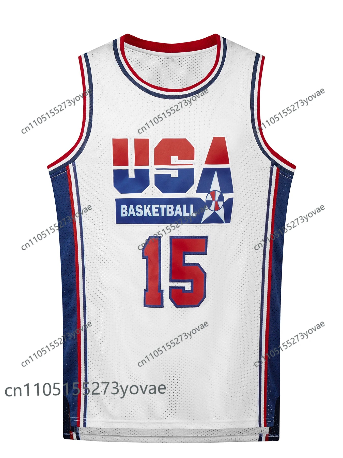 3DNew Men's Basketball Jersey Breathable Round Neck Sportswear