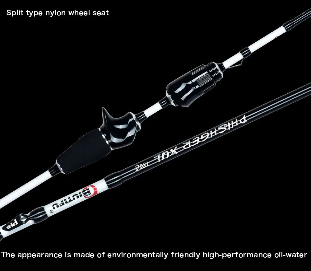 BIUTIFU XUL Ultralight Spinning Casting Fishing Rods