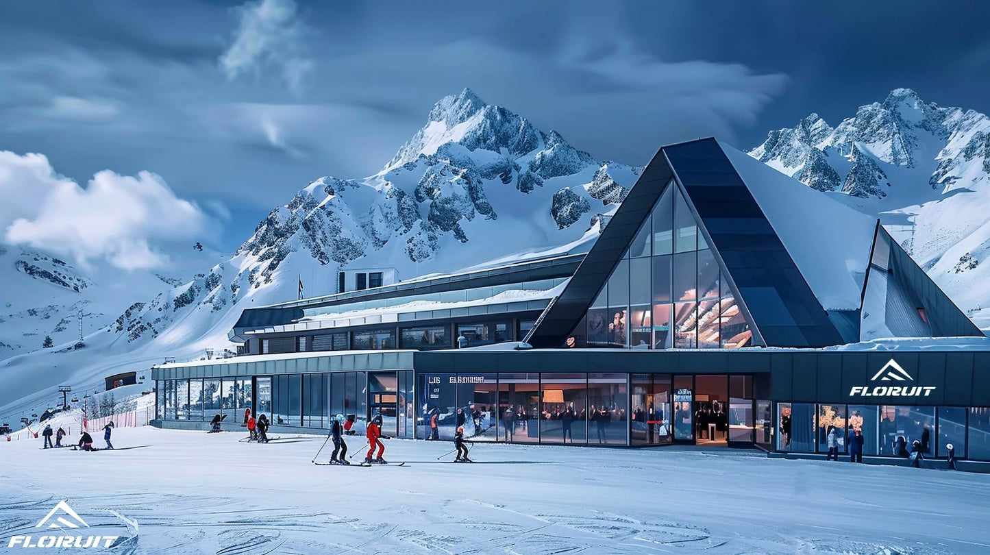 FLORUIT Customized Ski Alpine Ski Manufacturer China High Quality OEM Wide Backcounty Skis