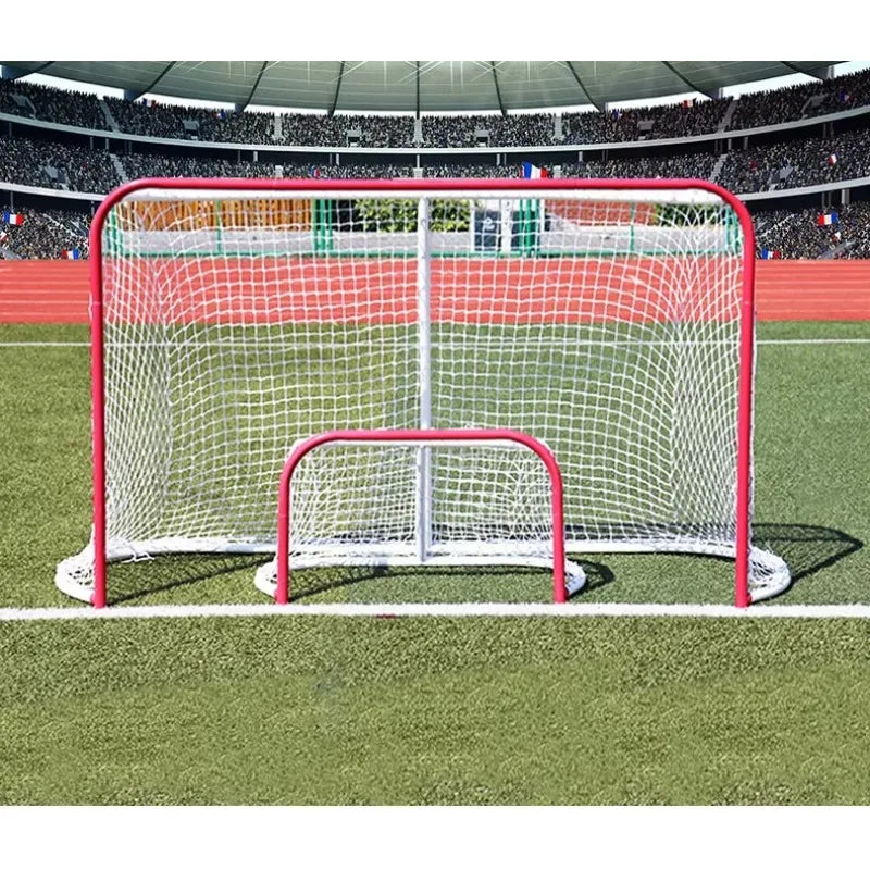 Knotless White Box Outdoor Sports Ice Hockey Goal Hockey Net Ice Net