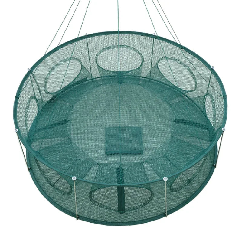 Shrimp cage fishing net lobster crab eel loach catch folding net fishing gear fishing net
