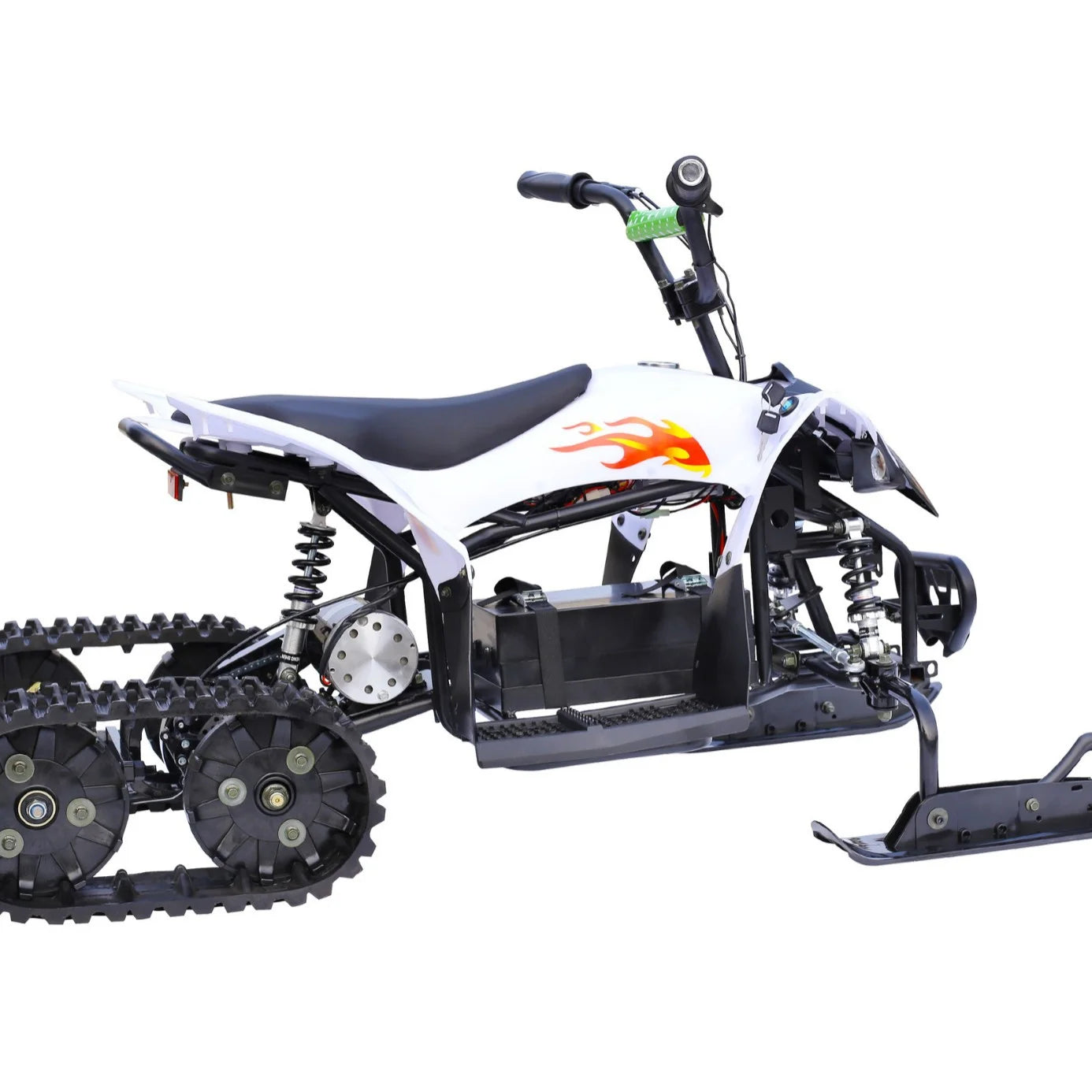 800W Security Outdoor Kids' Electric Motor Snowmobile for Snow Bike & Sleds & Snow Tubes