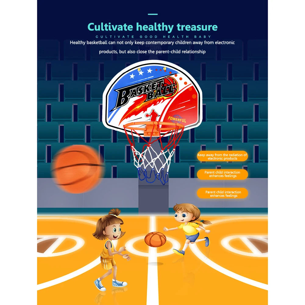 Indoor Mini Basketball Hoop Sports Fan Backboards For Kids Boys Girls Door Room