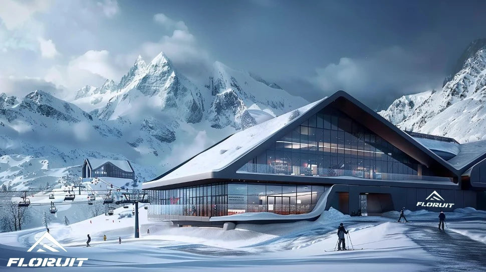 FLORUIT Customized Ski Alpine Ski Manufacturer China High Quality OEM Wide Backcounty Skis