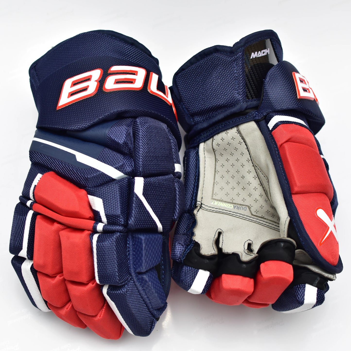 [1-pairs][MACH]New Ice Hockey Gloves BAU Brand Mach 14" Professional Athlete Hockey Glove