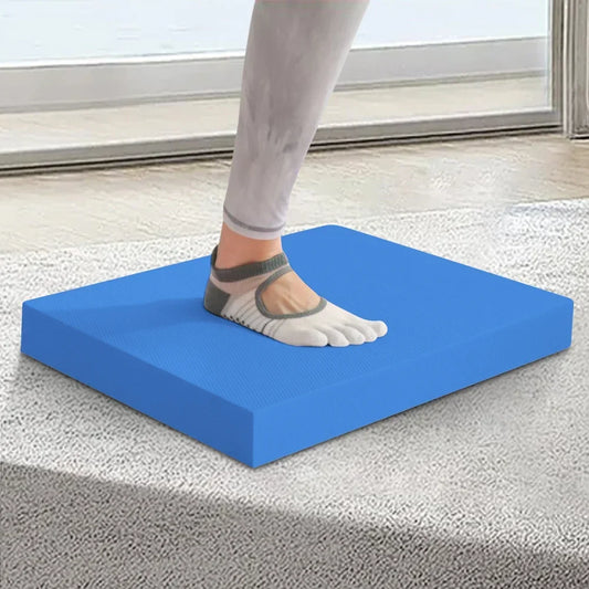 Yoga Balance Pad Anti Slip Exercise Balance Pad Fitness Balancing Pad Foam Cushion Mat for Stability Training