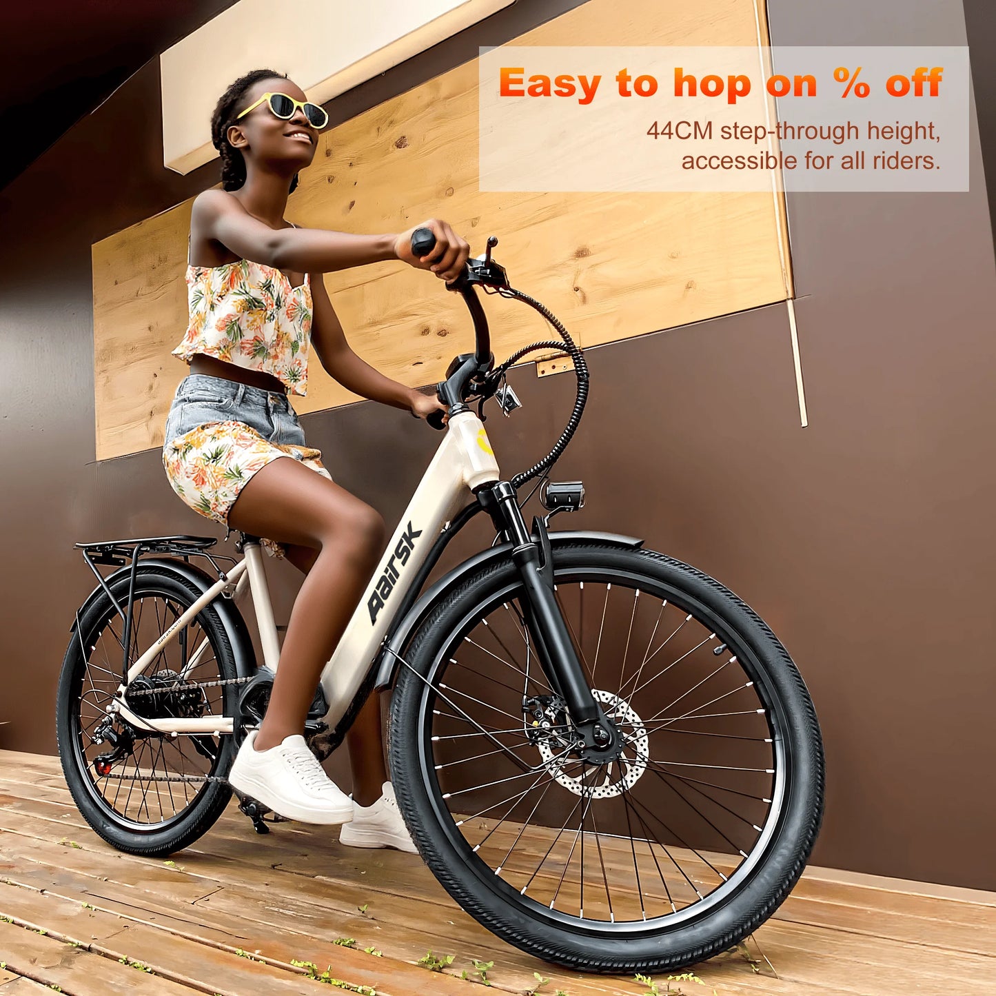 Electric Bike Adults 40Miles 23MPH Commuting Electric Mountain Bike