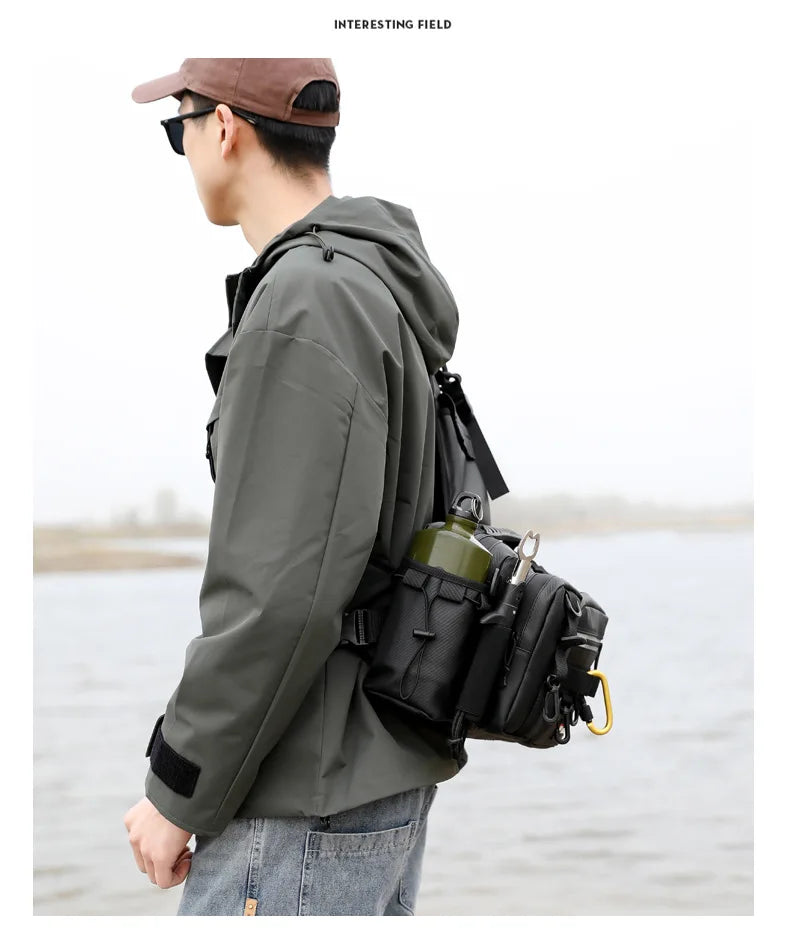 Fishing Tackle Backpack Lure Box Storage