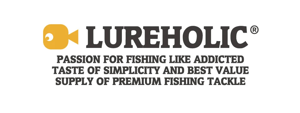 LUREHOLIC Fishing Tackle Boxes for Lure Accessories Storage Snap,