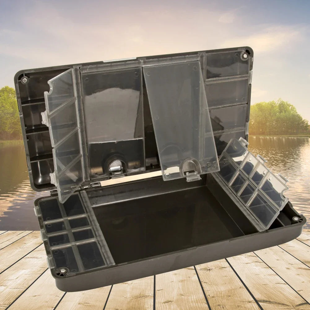 Fishing Tackle Storage Organizer Portable Fishing Accessories Box Magnetic Multipurpose