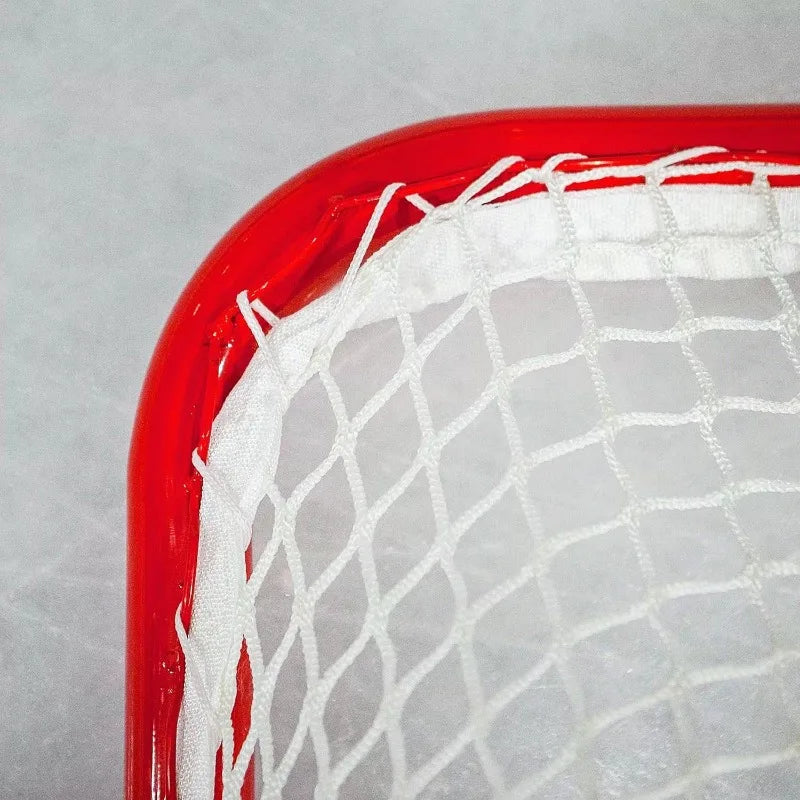 Knotless White Box Outdoor Sports Ice Hockey Goal Hockey Net Ice Net