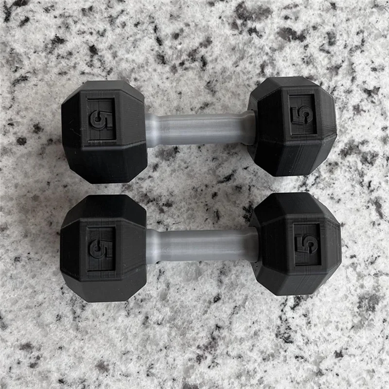 2Pcs Modern Kids Weight Set Toy Dumbbells Baby Workout Weights Fun Fitness And Exercise