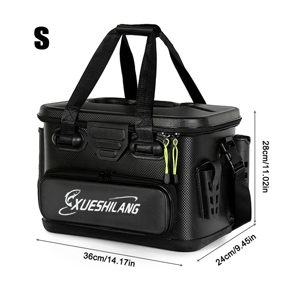 EVA Multifunction Fishing Bag Rod Bait Reel Portable Fish Storage Bag