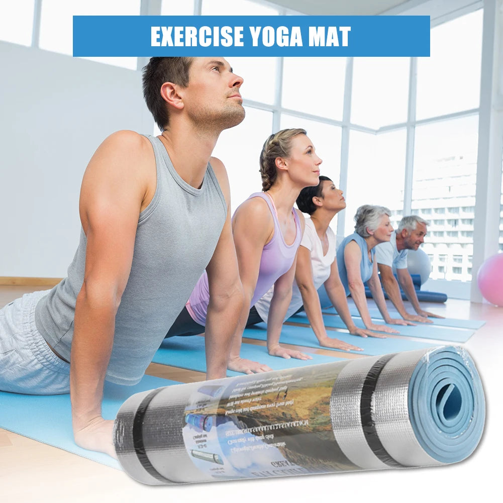 1800x50x10/8/6mm Thickened EVA Yoga Mat Moisture-proof Outdoor Camping Picnic Mat Waterproof Anti-skid