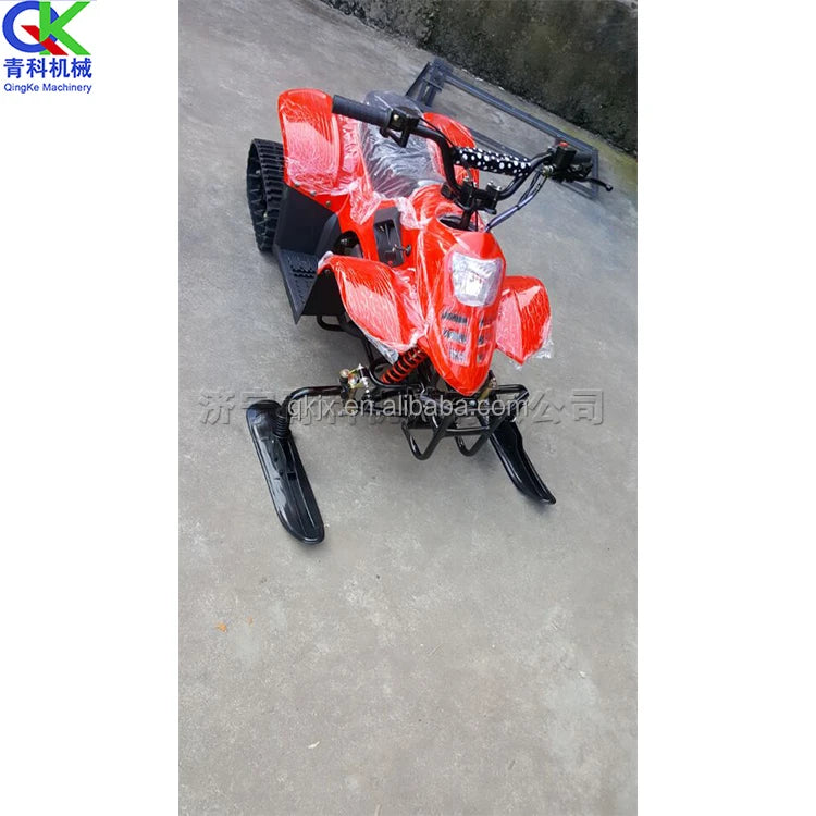Sleigh Outdoor Snow Scooter Snowmobile 110cc High-power  Snowmobile in Winter