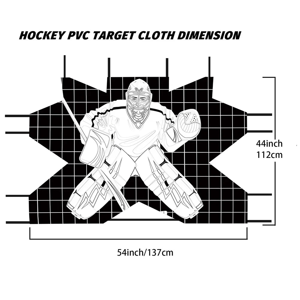 Street Hockey Net Goalie Target Hockey Net Training Target Hockey Shooting Training