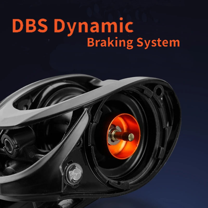 ThunderHawk Baitcasting Reel 7.0:1 Gear Ratio 4.5kg Max Drag Saltwater