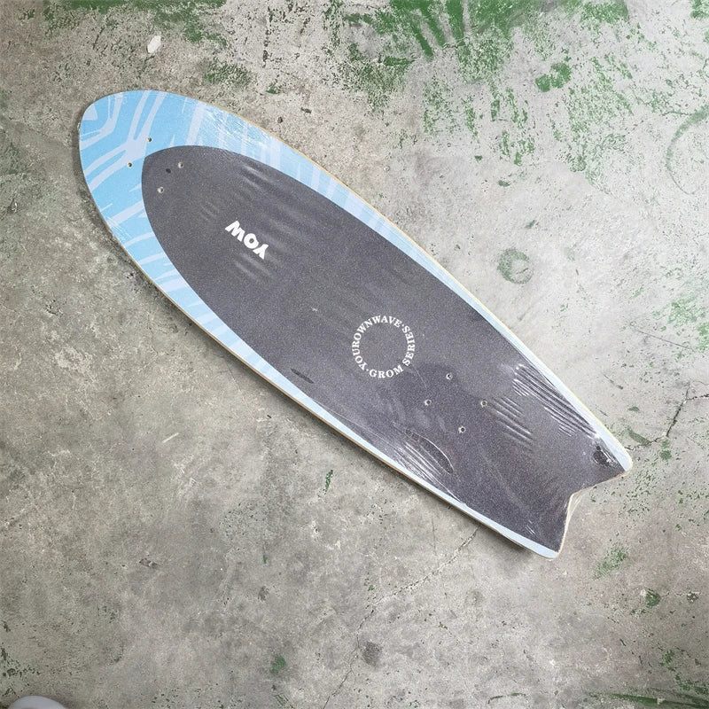 YOW land surf skateboard longboards whole kits good quality spring system branded with trucks wheels