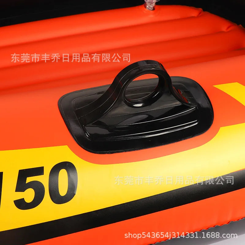 Inflatable Boat Outdoor Inflatable Fishing Bo at Single Rafting Swimming Pool Toy Boat