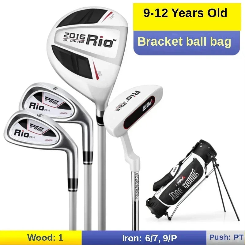 PGM 3-12 Age Boys Girls Kids Golf Club Full Sets Gift