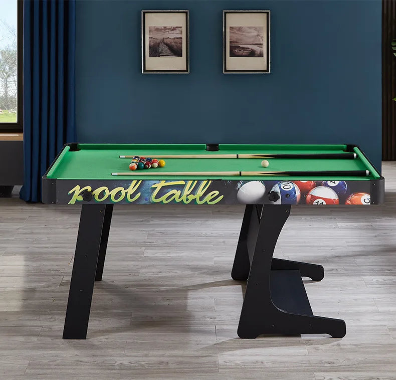 Children's Folding Wooden Pool Table Home Use Large Small