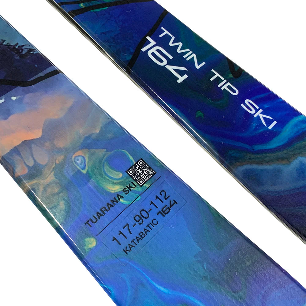 New Season Soft Light Durable Park All Mountain Rail Jib Freestyle Skis Twin Tip Alpine Ski