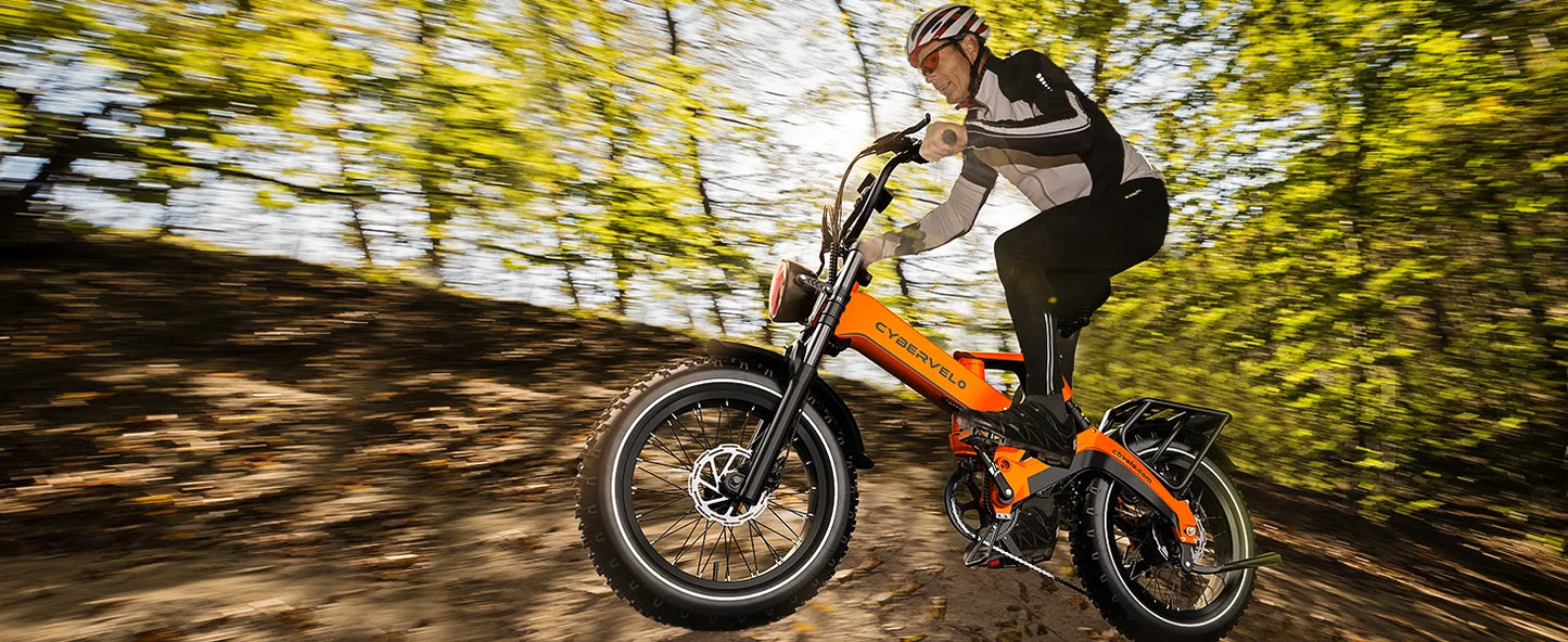 1000W(Peak 2000W)Folding Electric Bike for Adults,35MPH 100Mile,48V 25Ah Removable Battery
