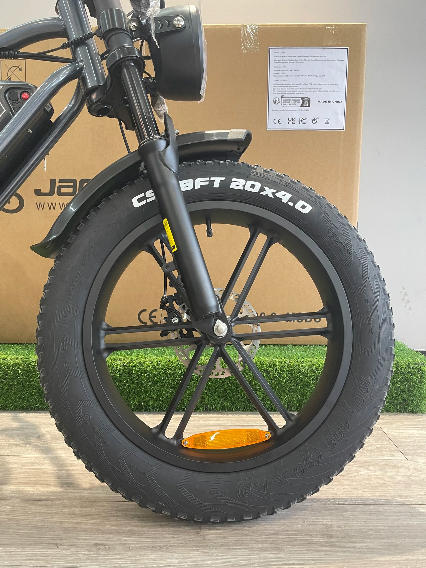 jansno x50 Adult Electric Bike 750W Motor EBicycle 48V 14AH 20 Inch Tire E-Bike